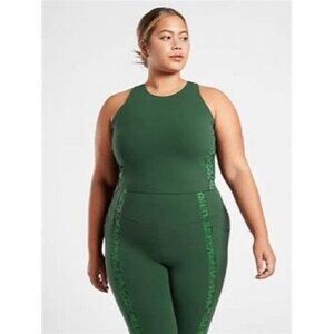 Athleta Conscious Cropped Sports Bra Serene D-DD 2X